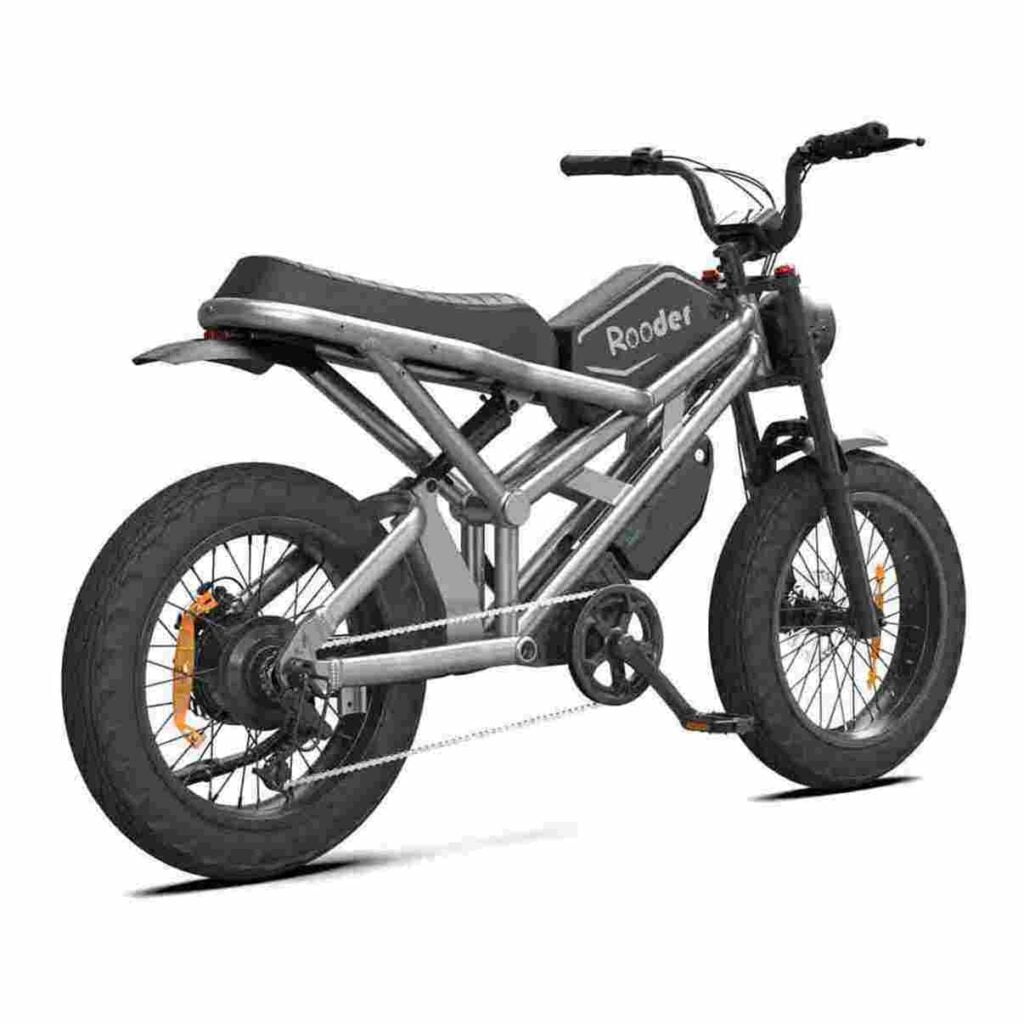 Hybrid Fat Tire Electric Bike Rooder Mocha Nigeria